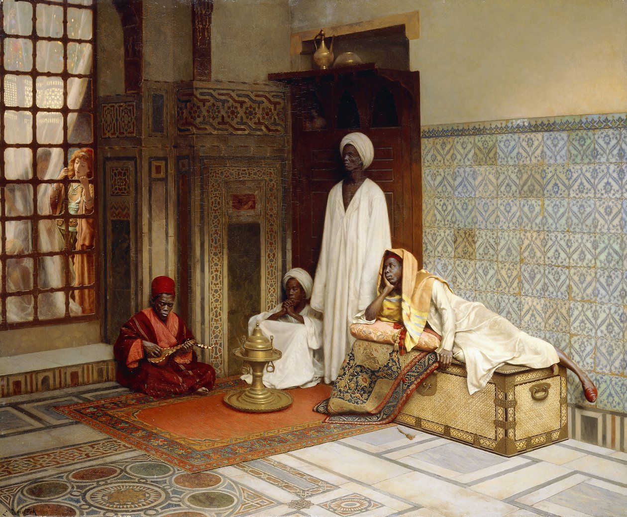 Harems vagter af Ludwig Deutsch