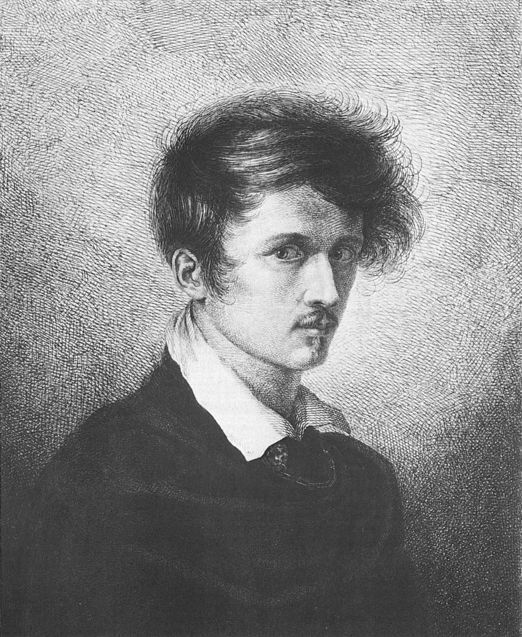 Selvportræt, 1813 af Ludwig Emil Grimm