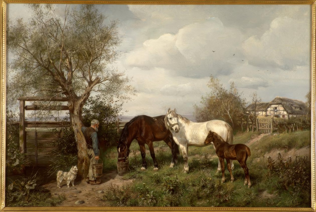 L.Fay, på landet af Ludwig Fay