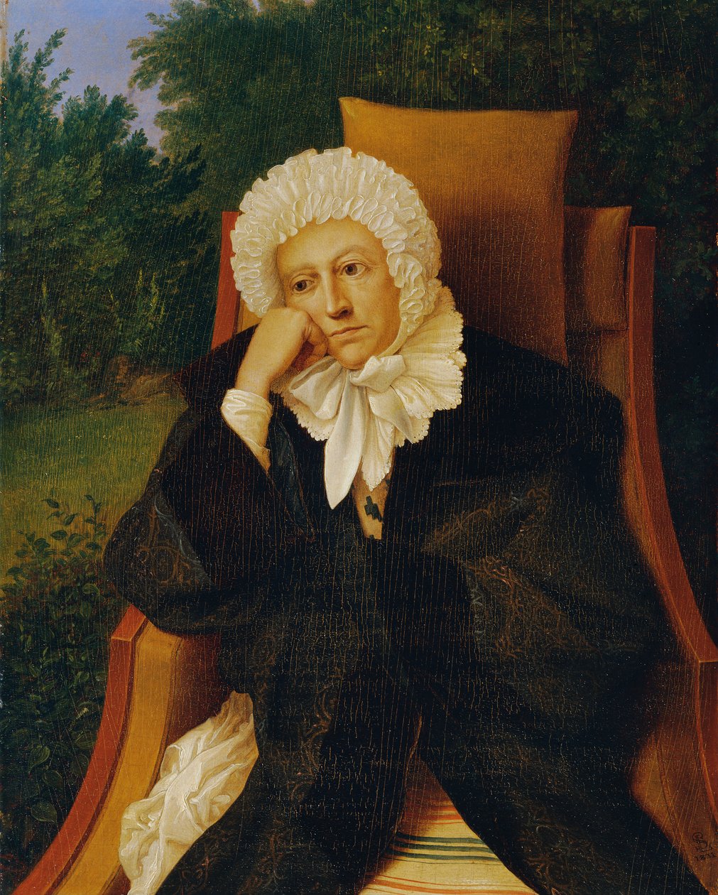 Dame i lænestolen af Ludwig Ferdinand Schnorr von Carolsfeld