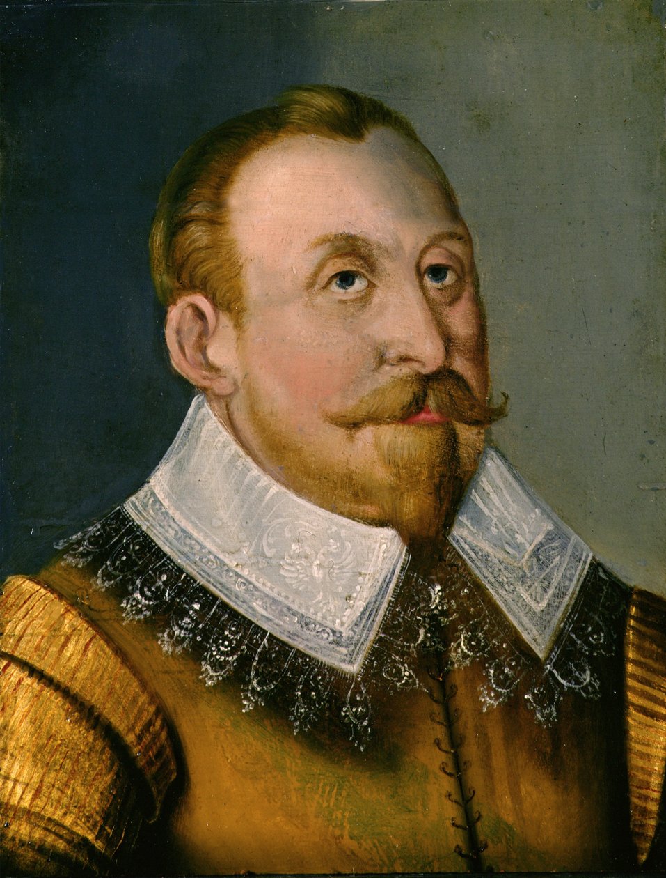 Kong Gustav Adolf Wasa af Sverige af Ludwig Ferdinand Schnorr von Carolsfeld