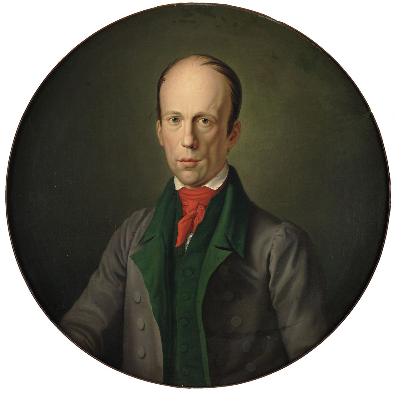 Portræt af ærkehertug Johannes af Østrig 1782-1859, 1827. af Ludwig Ferdinand Schnorr von Carolsfeld