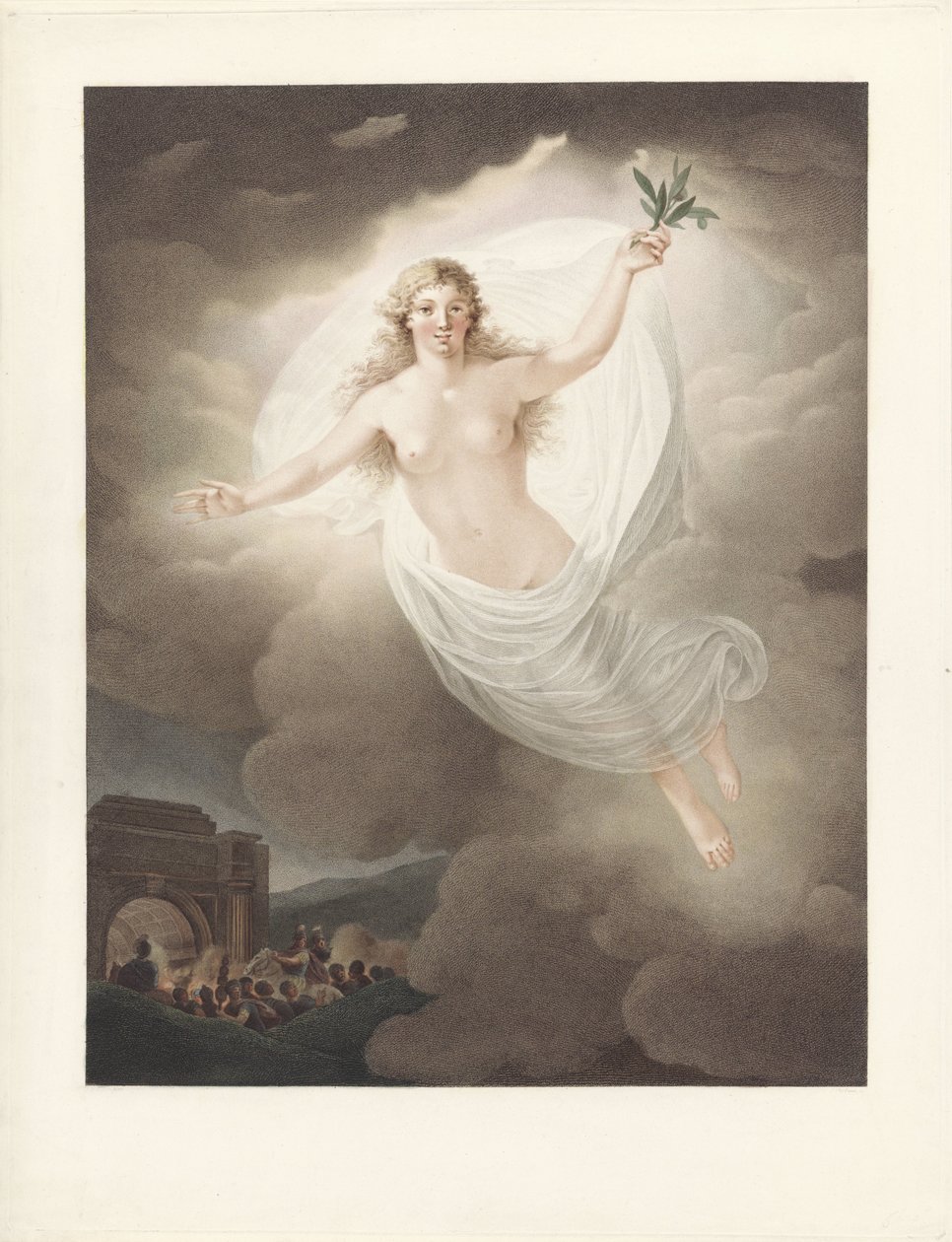 Allegori om freden i Amiens, 1802 af Ludwig Gottlieb Portman