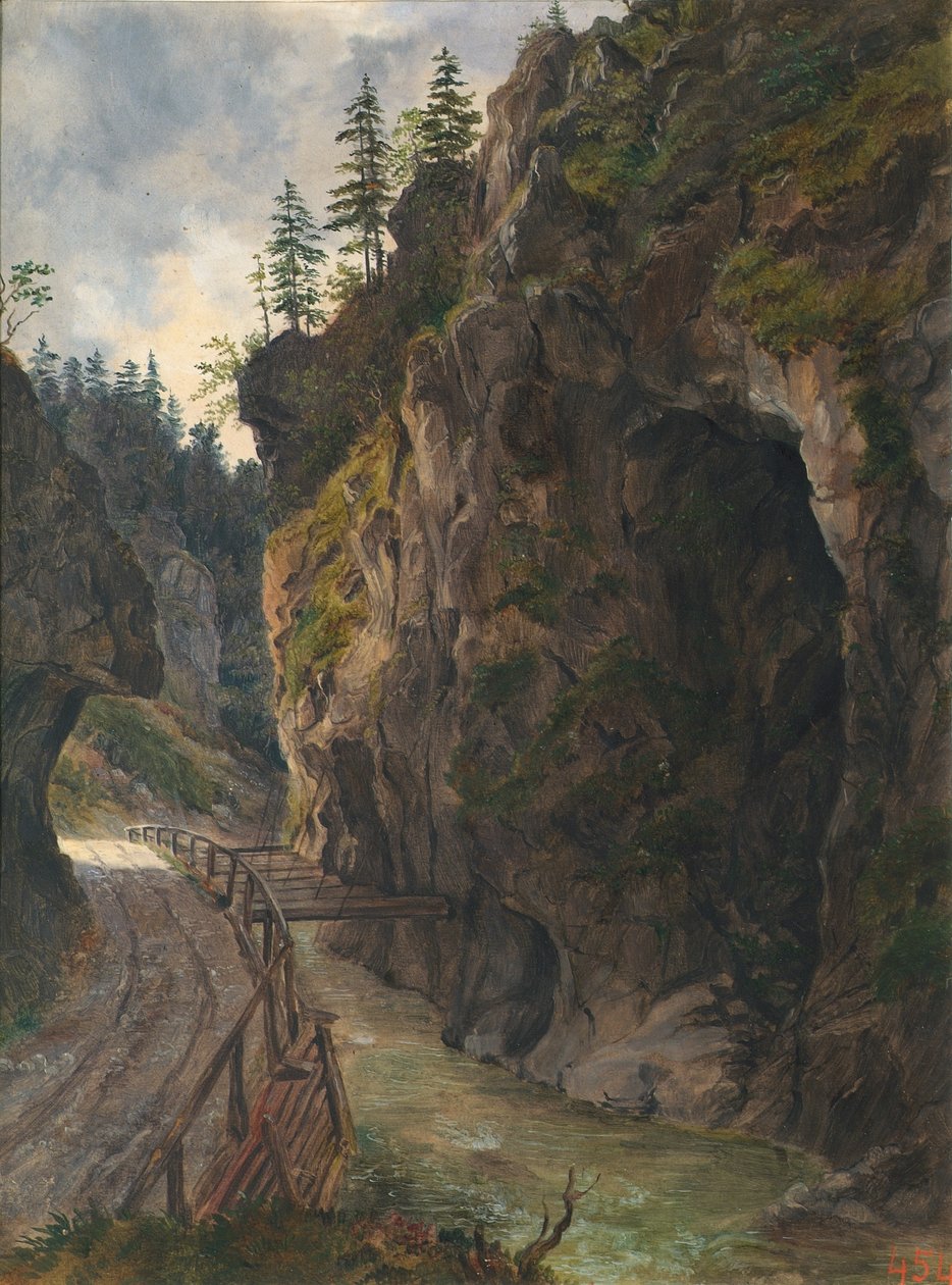rock canyon af Ludwig Halauska