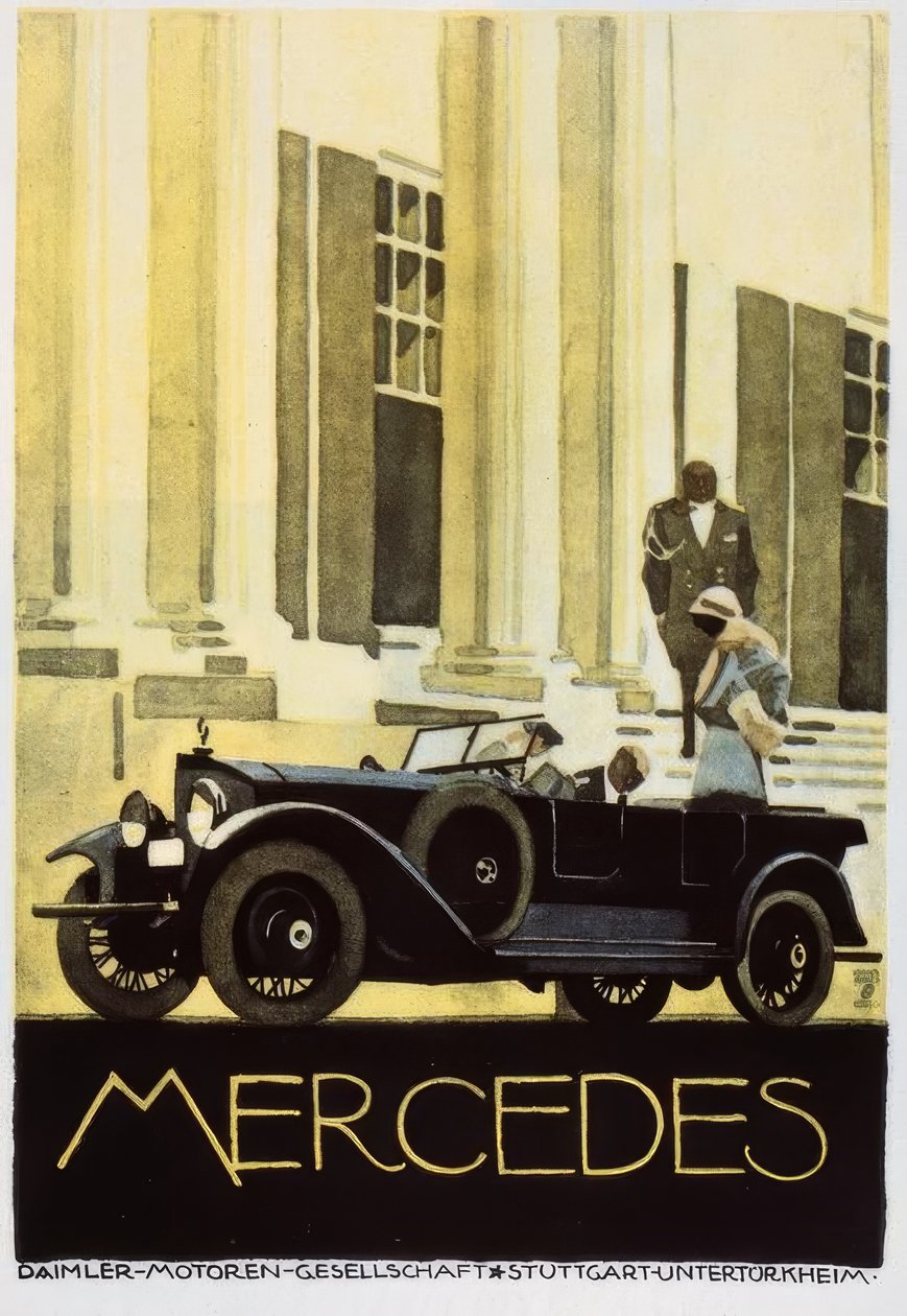 MERCEDES af Ludwig Hohlwein