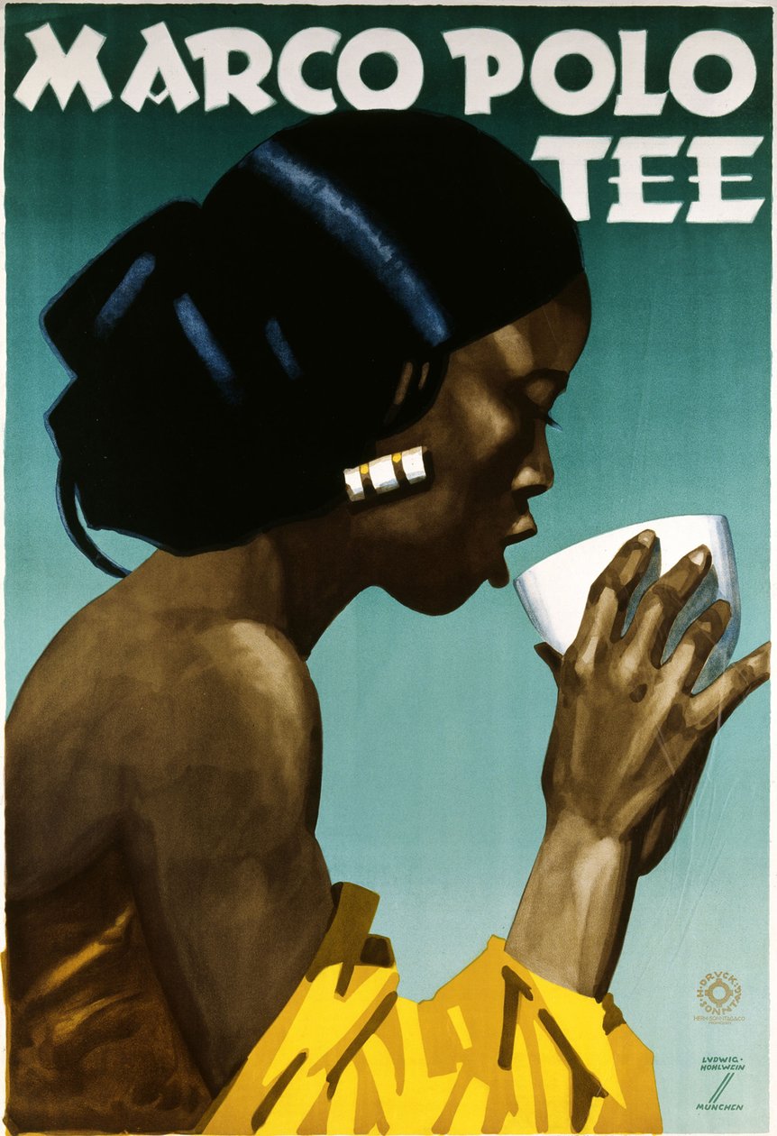 Marco Polo Tea, ca. 1930. af Ludwig Hohlwein