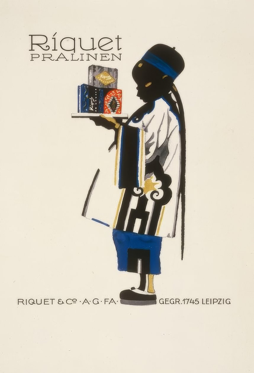 Riquet chokolade af Ludwig Hohlwein