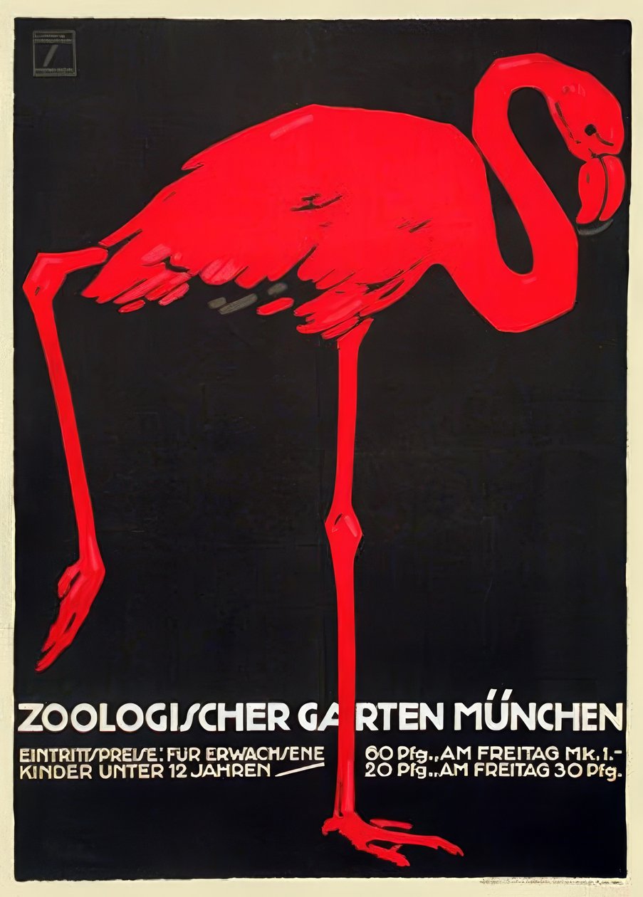 Zoologisk Have, München af Ludwig Hohlwein