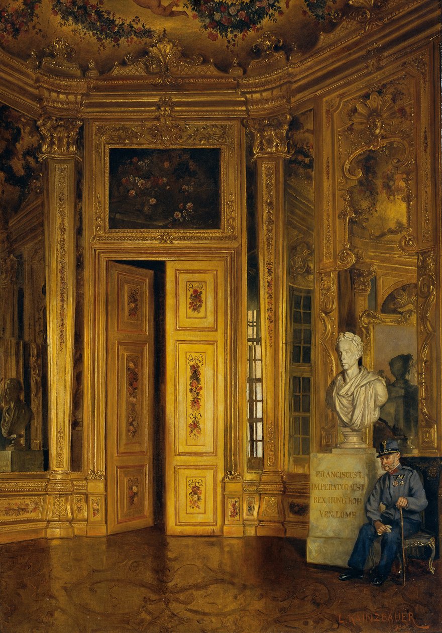 Guldskabet i Upper Belvedere af Ludwig Kainzbauer