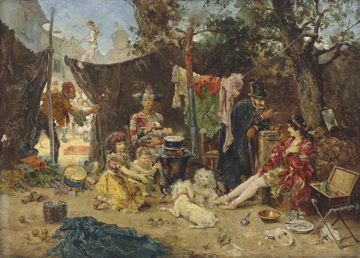 Bag kulisserne af Ludwig Knaus