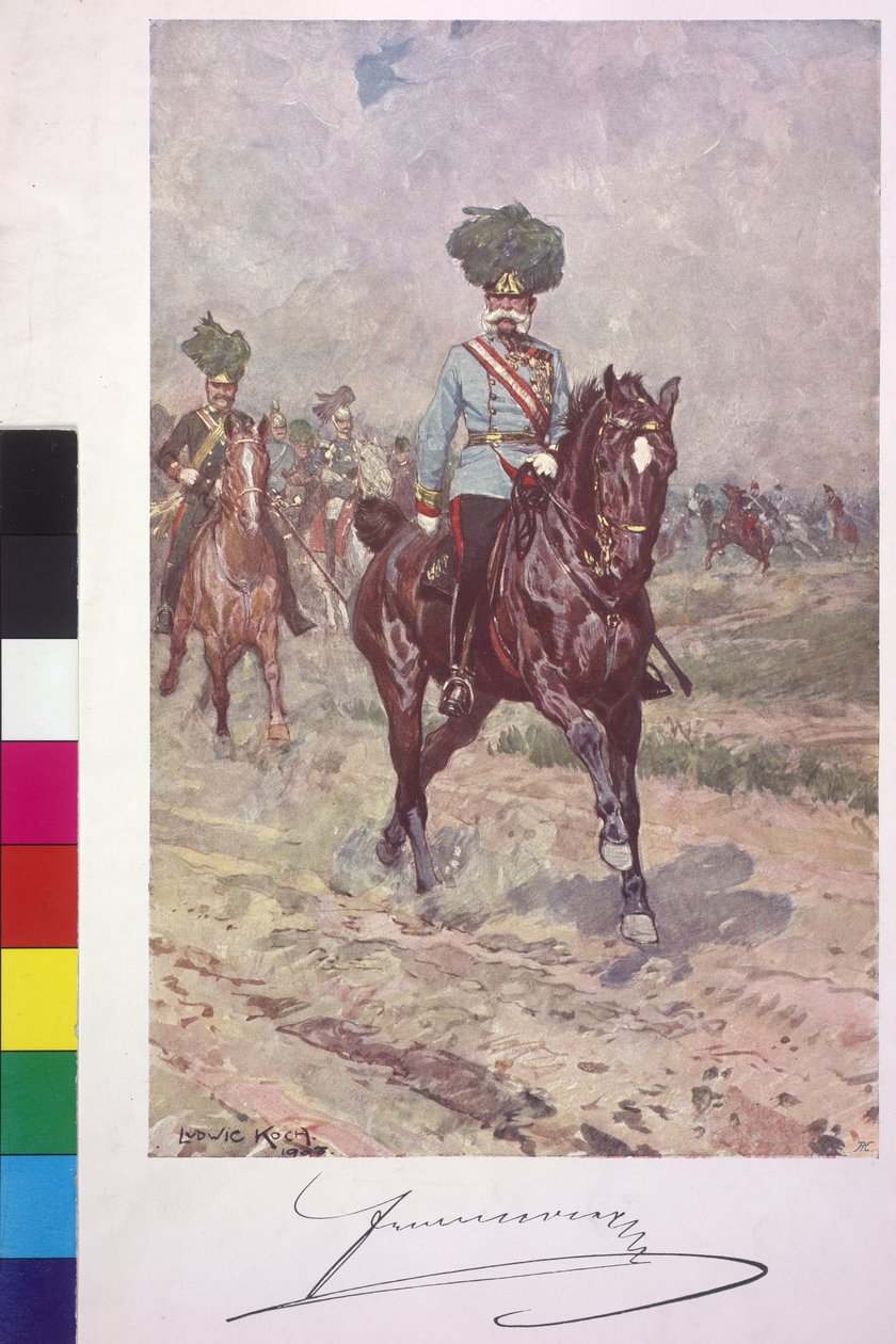 Kejser af Østrig Franz Joseph I af Ludwig Koch