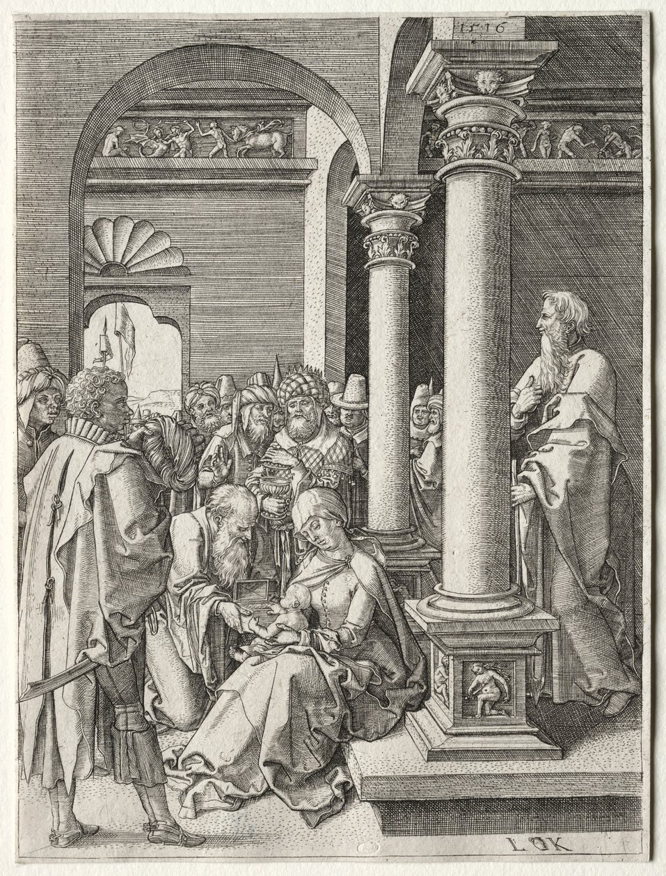 Kongernes tilbedelse af Ludwig Krug