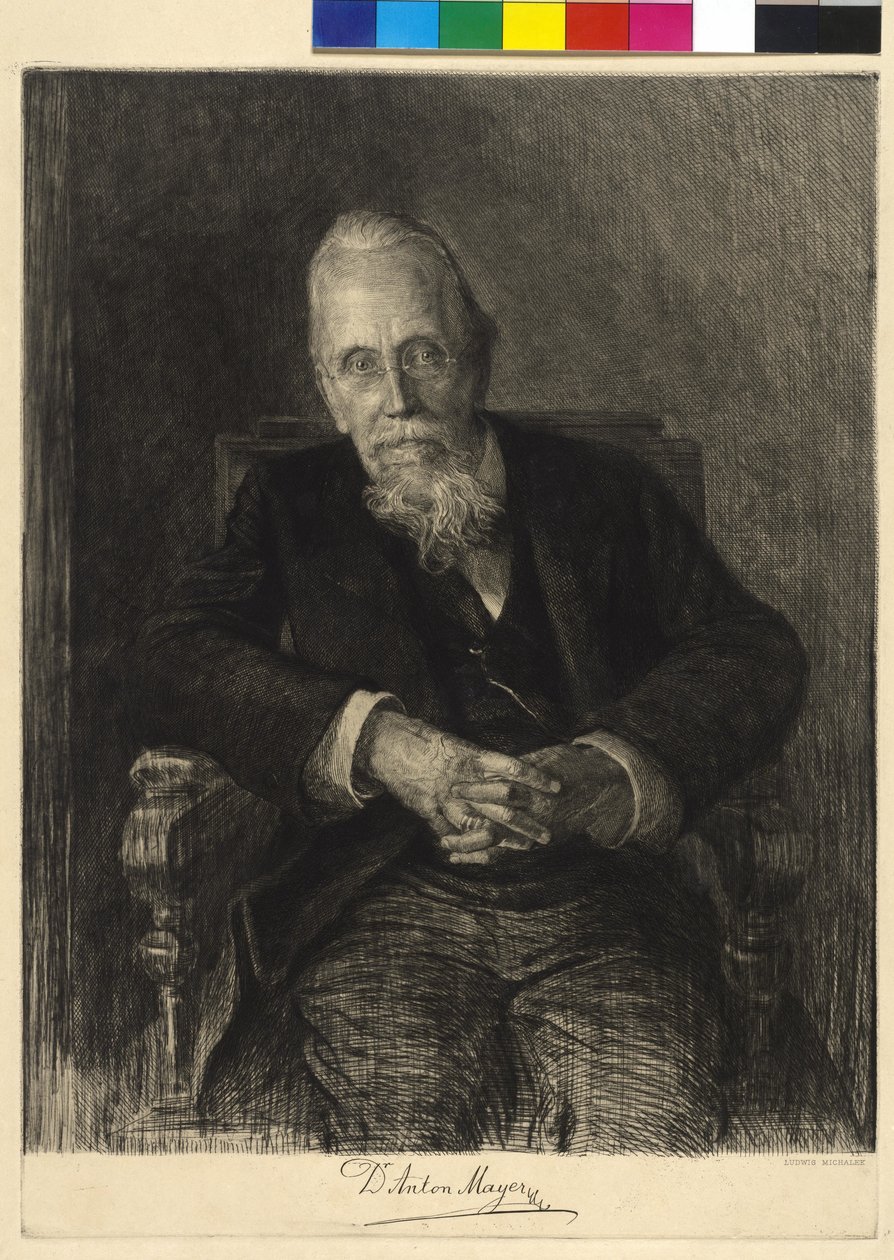 Anton Mayer af Ludwig Michalek
