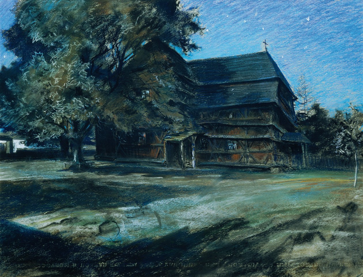 trækirke af Ludwig Michalek
