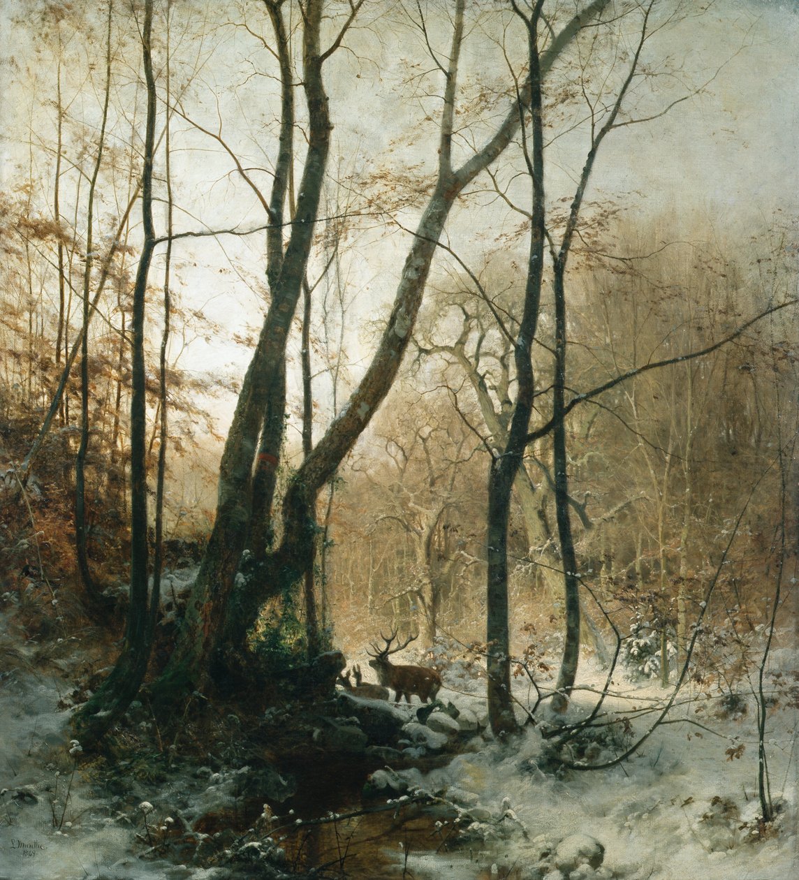 tysk vinter af Ludwig Munthe