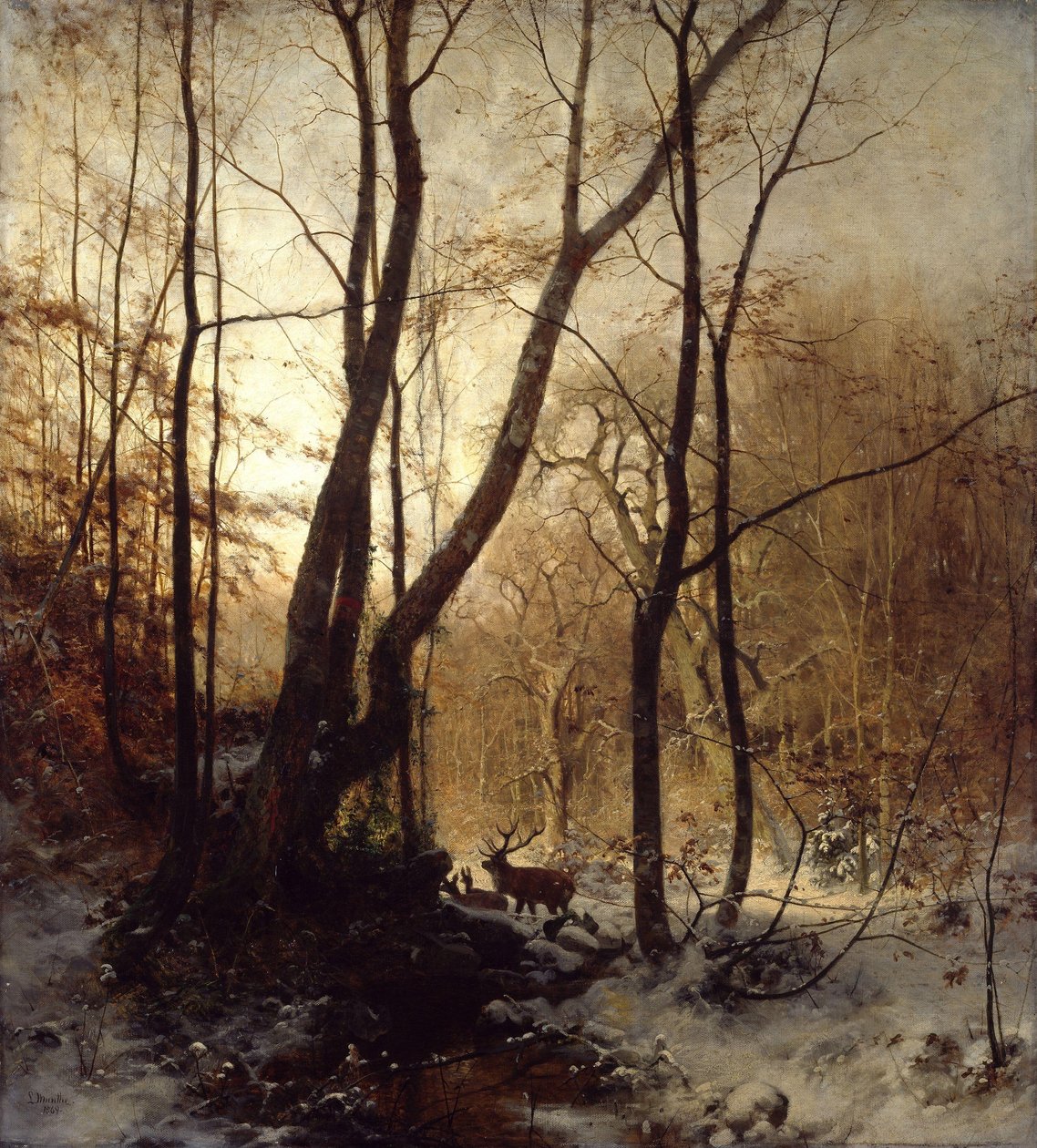 Vinter i Tyskland af Ludwig Munthe