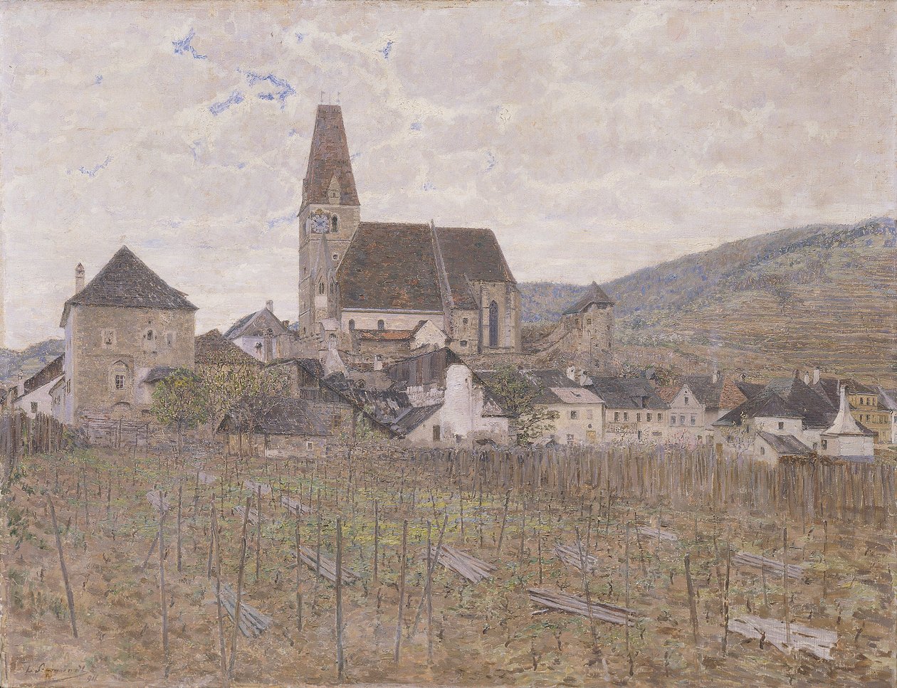 Weissenkirchen af Ludwig Sigmundt
