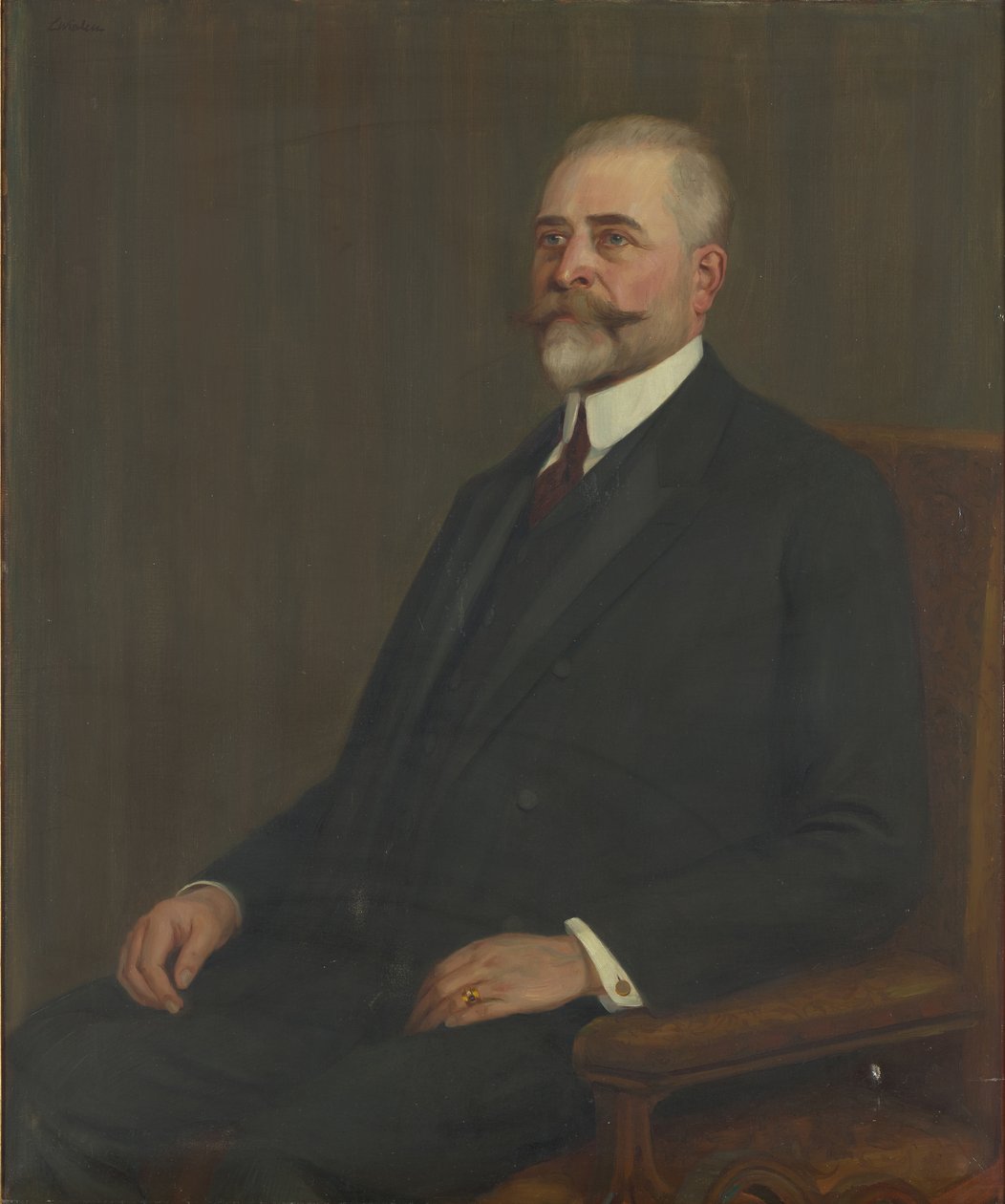 Hans Excellence Moritz Graf Vetter von der Lilie, 1901-1907 præsident for Repræsentanternes Hus af Ludwig Wieden