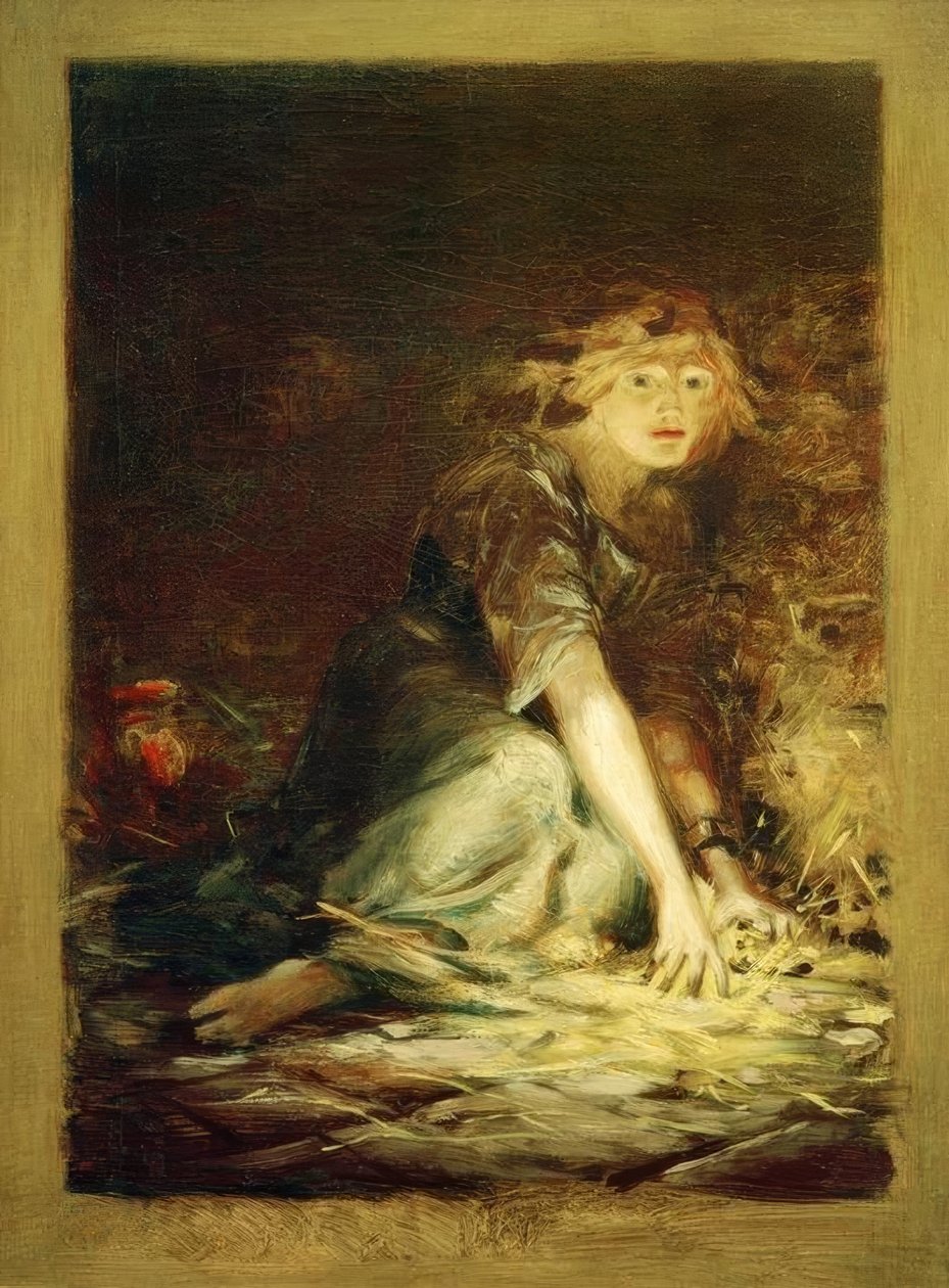 Gretchen i fangehullet af Ludwig von Hofmann