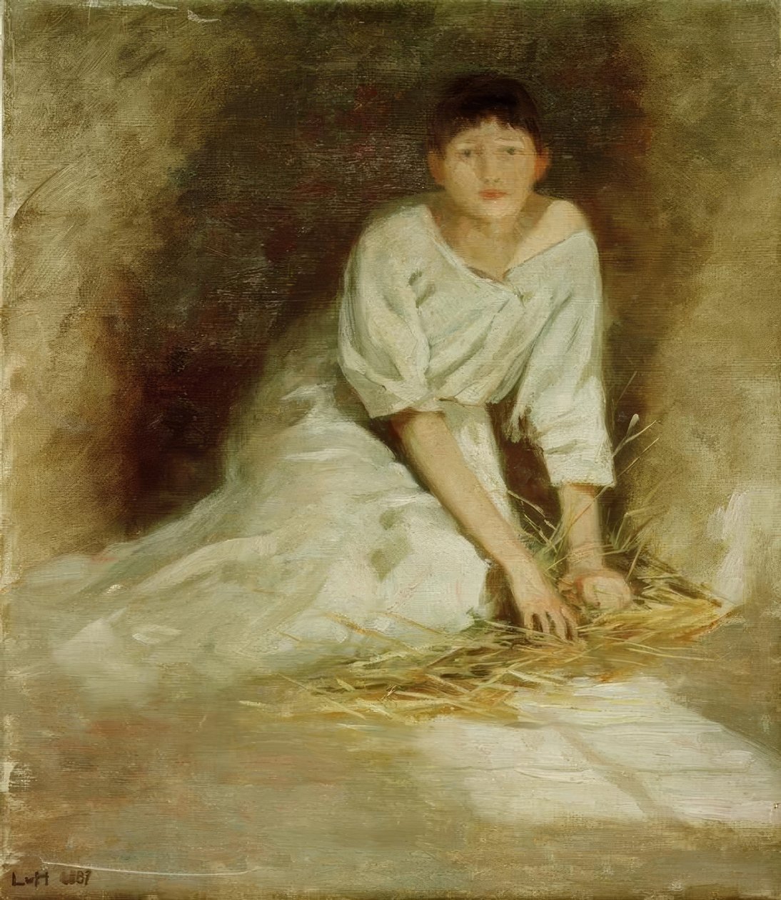 Gretchen i fangehullet af Ludwig von Hofmann