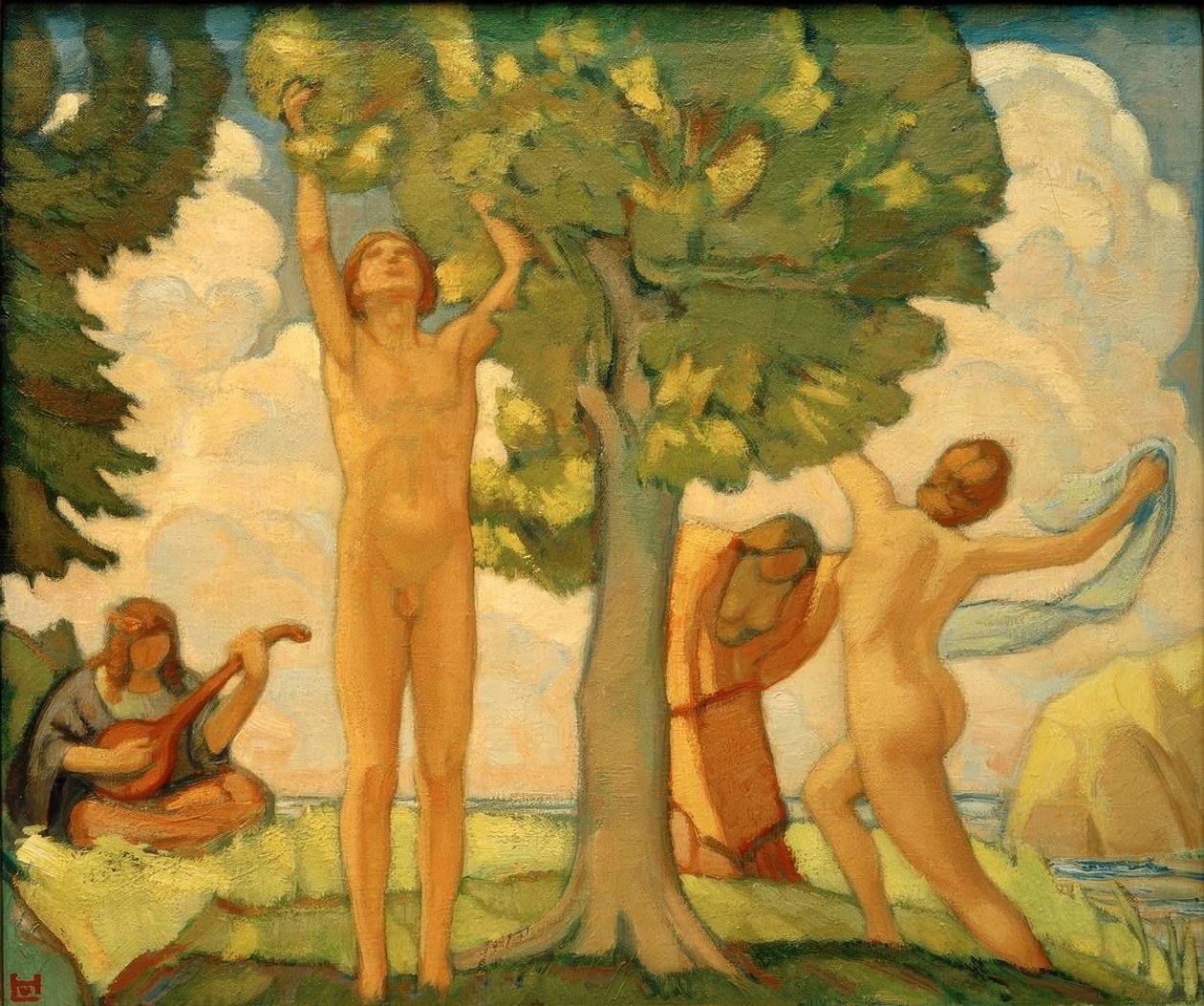 sommer af Ludwig von Hofmann