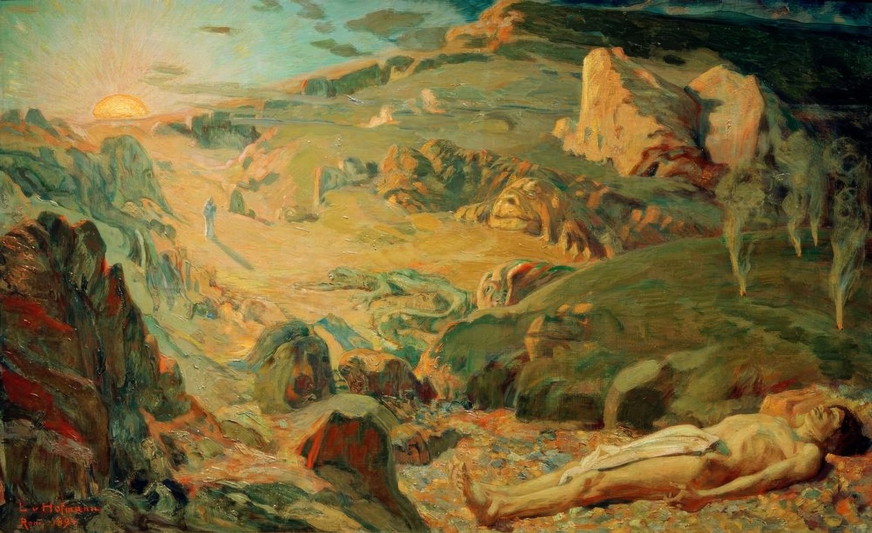 Terrorens dal af Ludwig von Hofmann