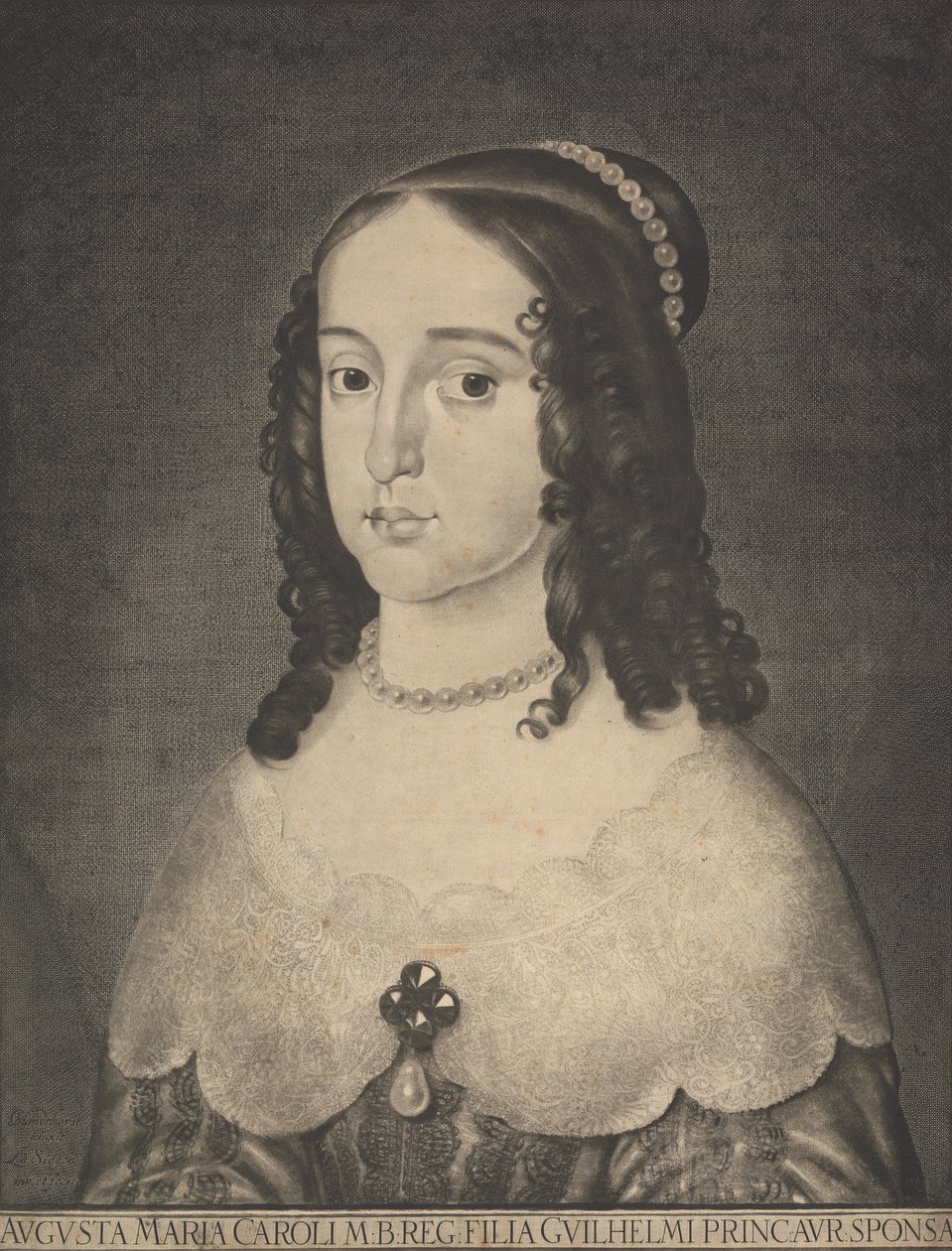 Mary Stuart, prinsesse af Orange af Ludwig von Siegen