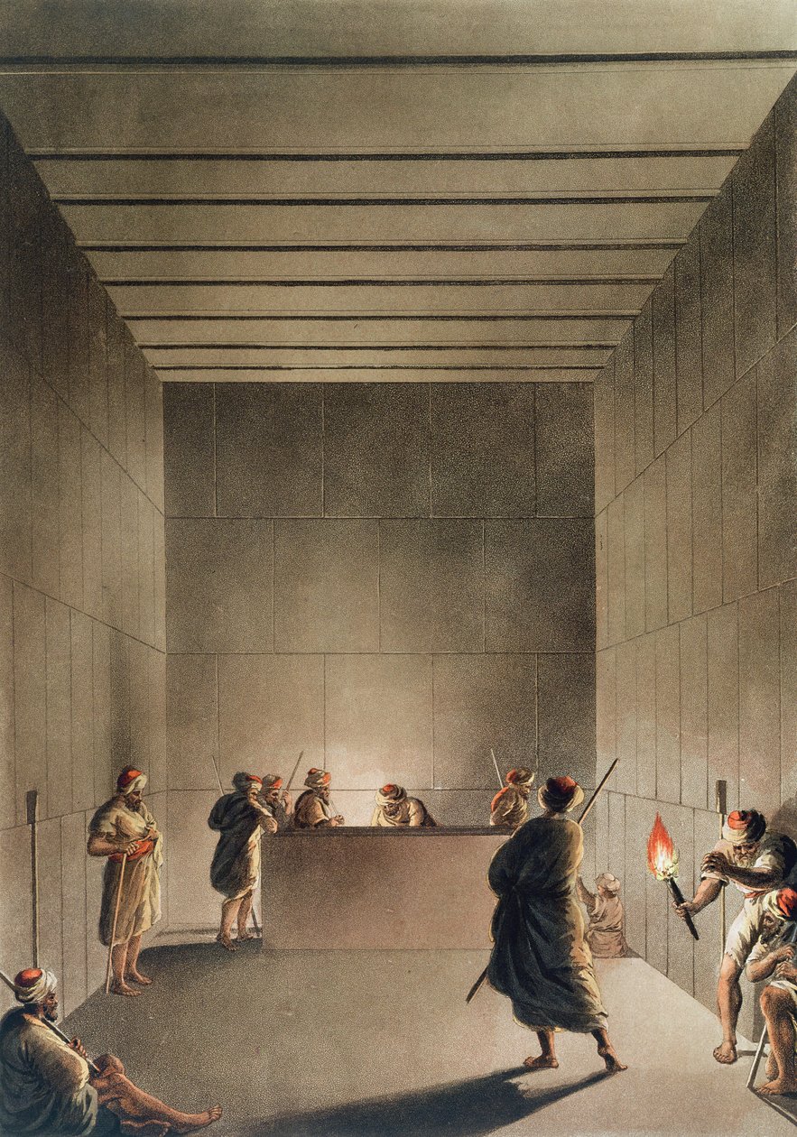 Chamber and Sarcophagus in the Great Pyramid of Giza, plade 6 fra 