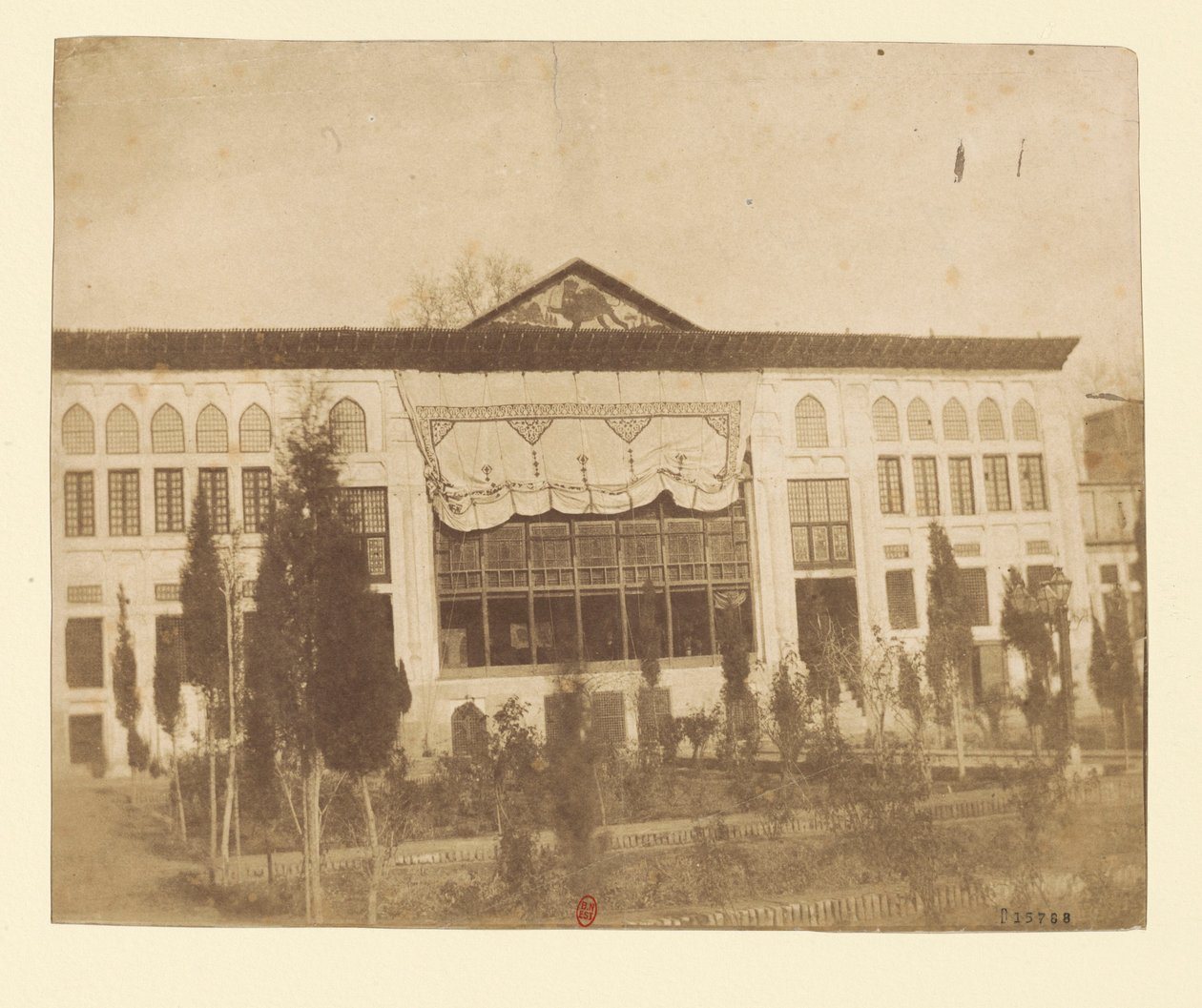 Teheran. Otak e-Gulistan Palace. Krystalkammeret; af Luigi Pesce