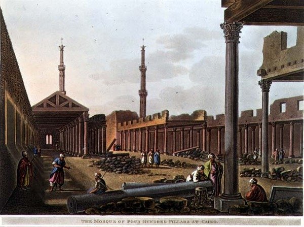 The Mosque of Four Hundred Pillars at Cairo, plade 28 fra 