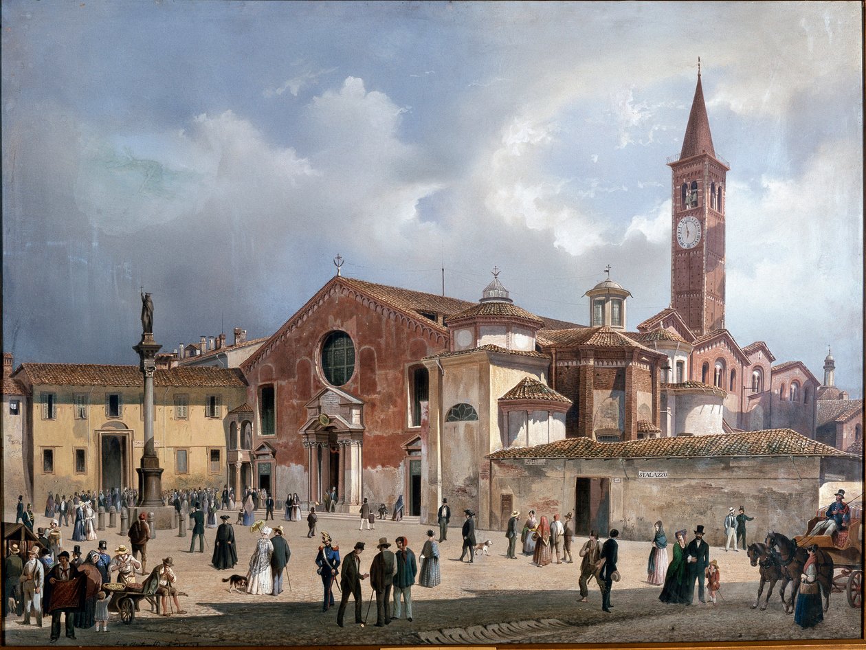 Udsigt over Basilica Sant
