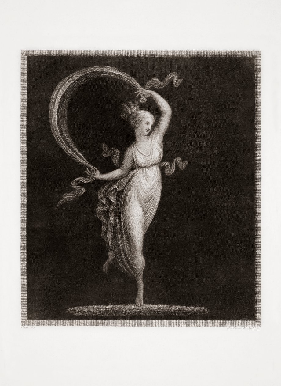 Dans. Graveret af Luigi Cunego. Design af Antonio Canova. af Luigi Cunego