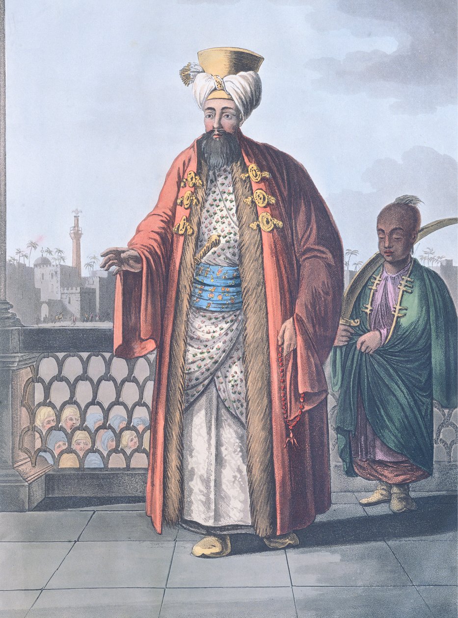 A Bey Eminence in Cairo, af Luigi Mayer af Luigi Mayer