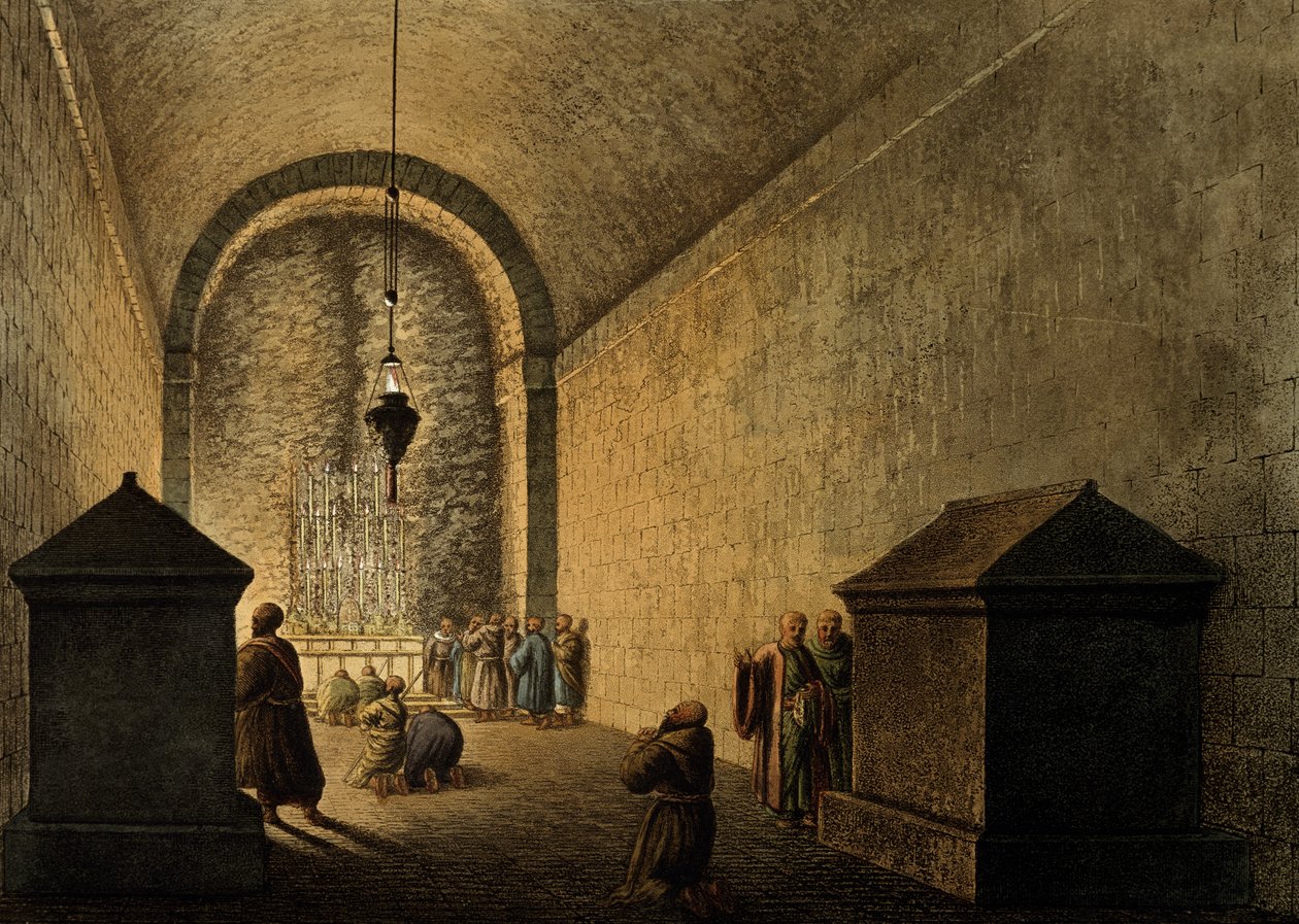 Kapel af Mount Calvary af Luigi Mayer