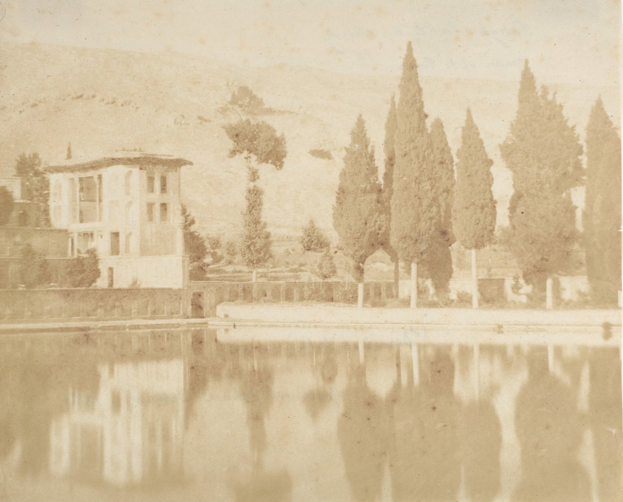 Bagh-takt a chiraz, 1858. af Luigi Pesce
