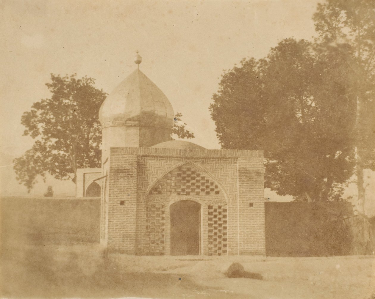 Khivas khans grav i Teheran, 1859. af Luigi Pesce