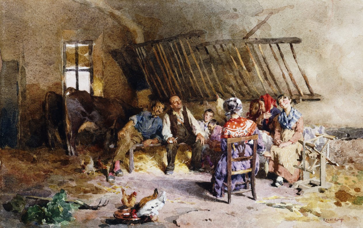 I en lade, af Luigi Rossi