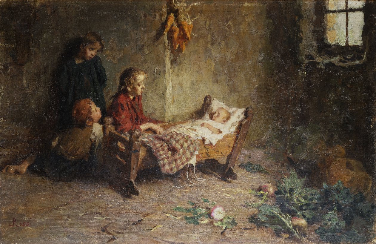Den nyfødte baby, af Luigi Rossi
