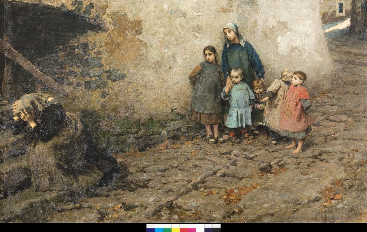 Sorgens Skole, 1895 af Luigi Rossi