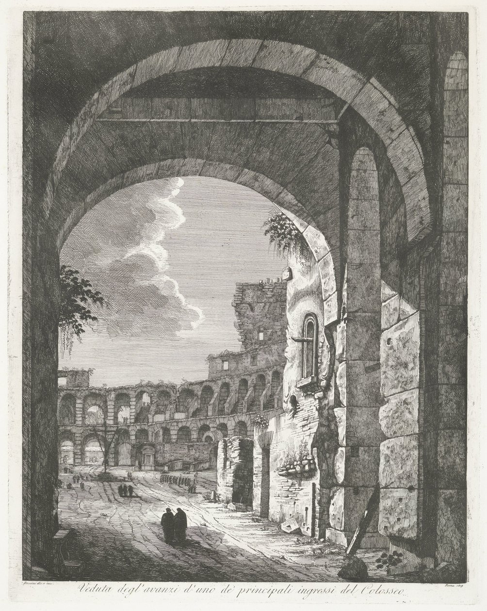 Het Colosseum te Rom Vaduta degl 