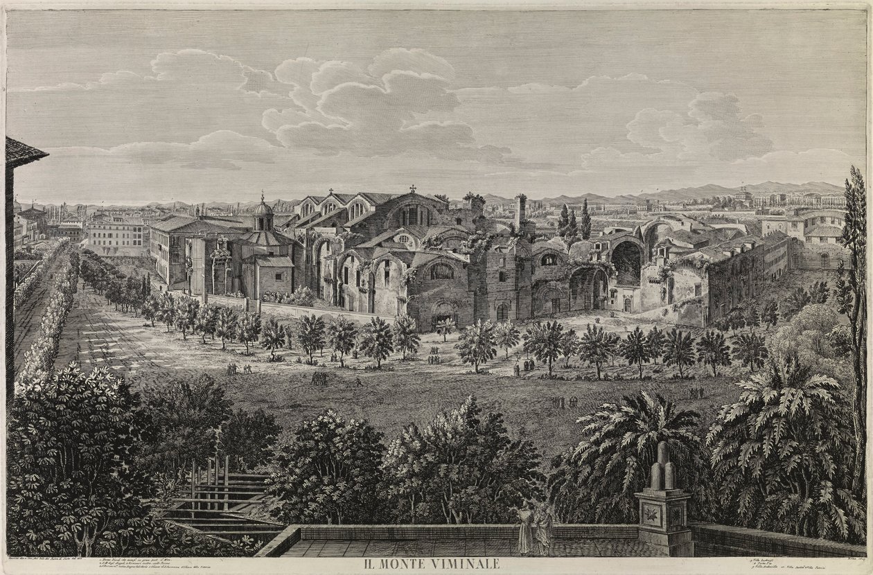 Viminale-bjerget af Luigi Rossini