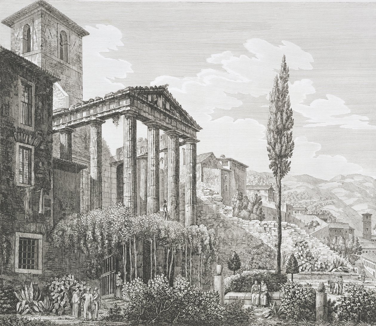 Hercules-templet i Cora, fra 