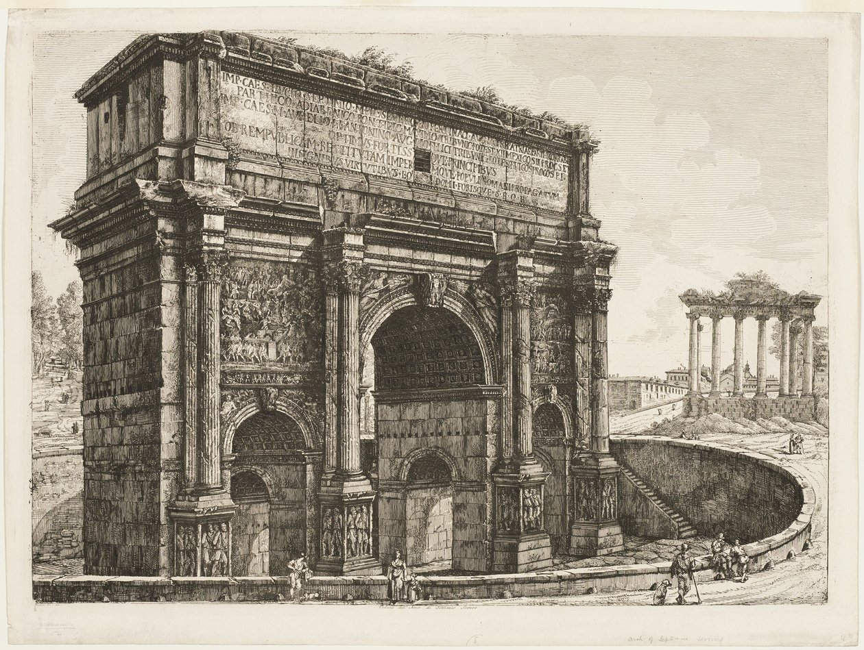 Buen af Septimius Severus af Luigi Rossini