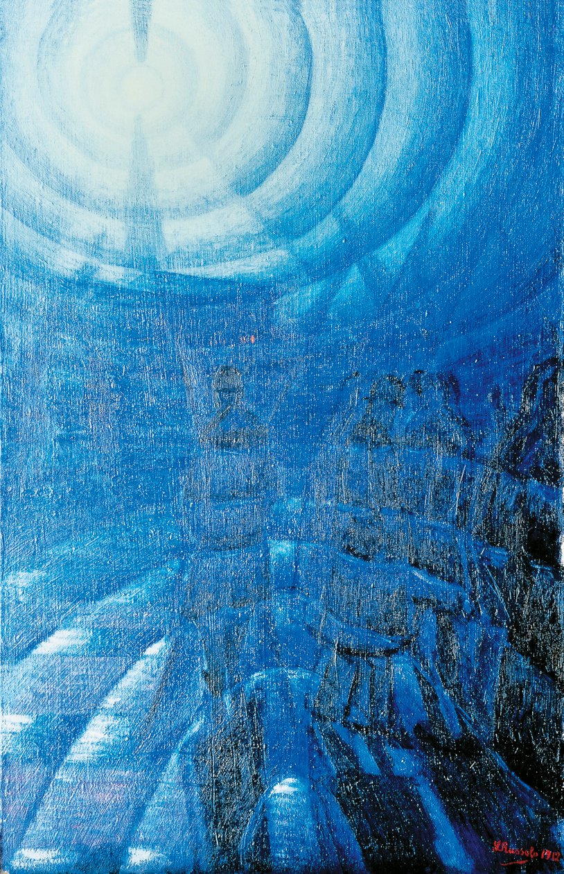 Tågens fasthed af Luigi Russolo