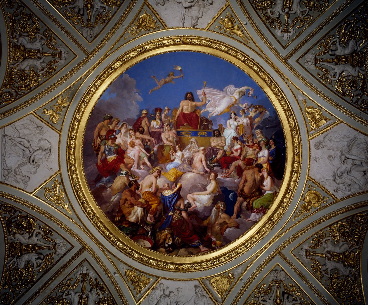 Olympus, Iliaden Room, Palazzo Pitti (fresco) af Luigi Sabatelli
