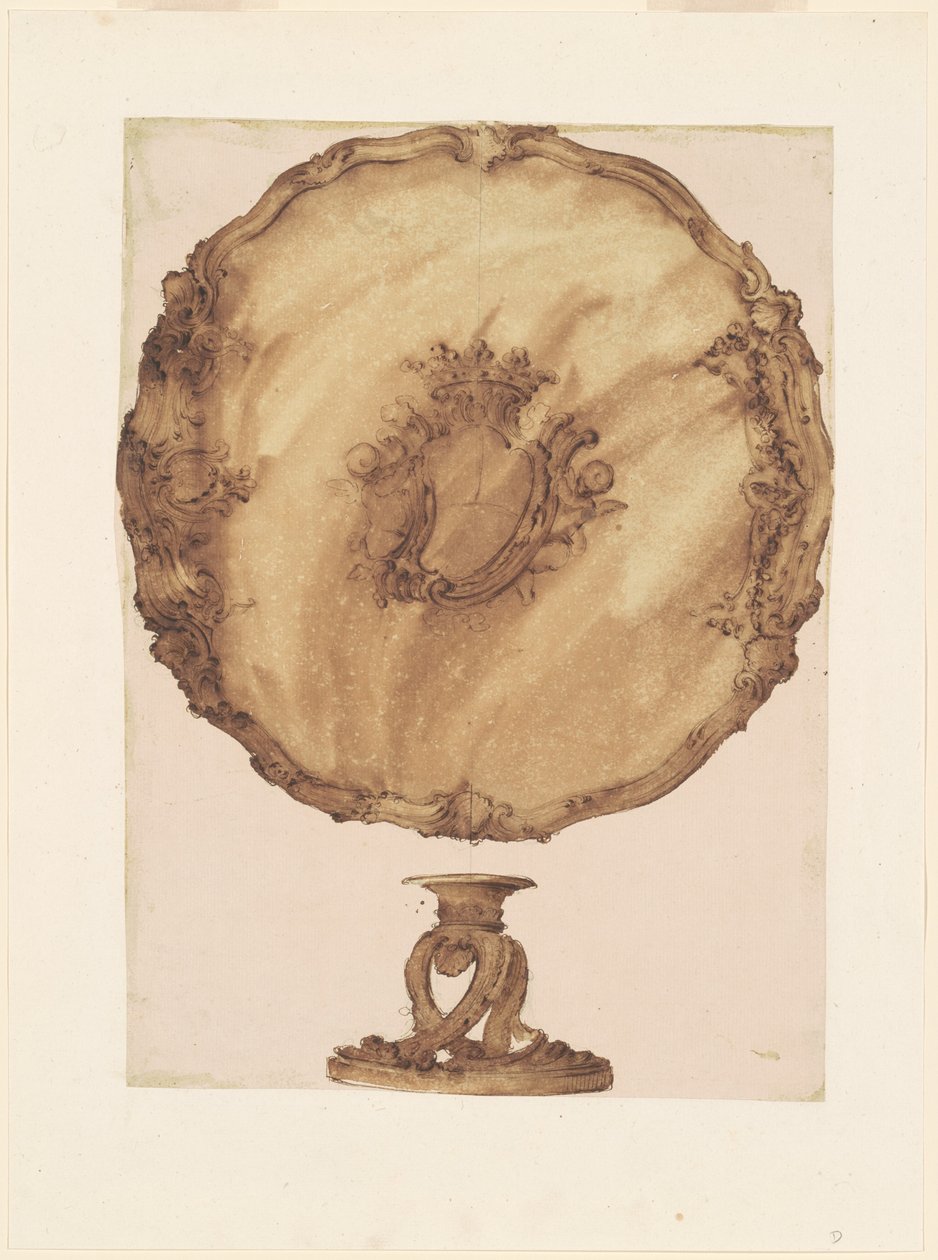 En Salver med to Baser af Luigi Valadier