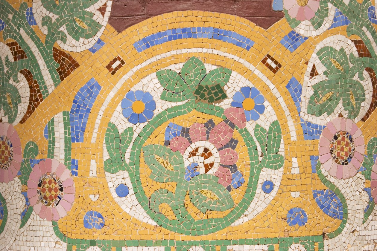 Mosaik detalje, 1908 af Luis Domenech i Montaner