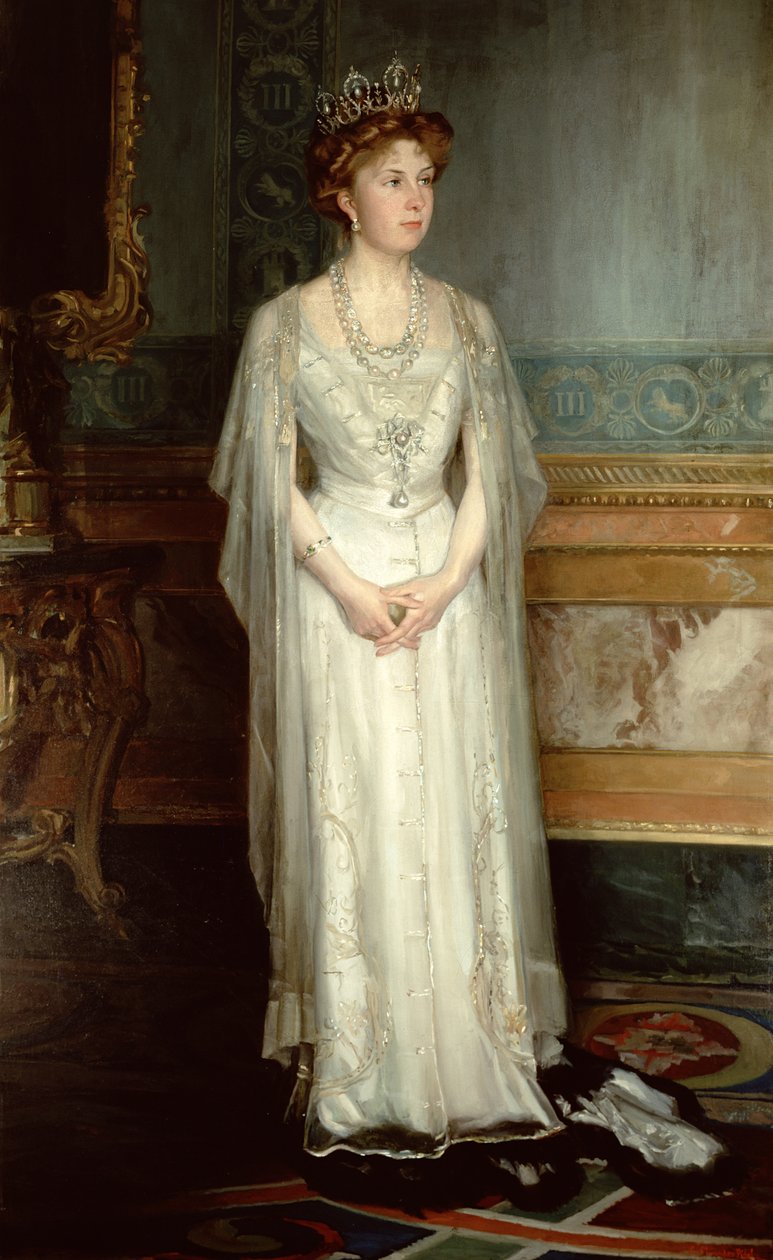 Prinsesse Victoria Eugenie, dronning af Spanien af Luis Menendez Pidal