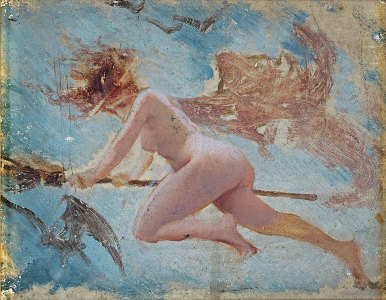 Studie af en heks af Luis Riccardo Falero