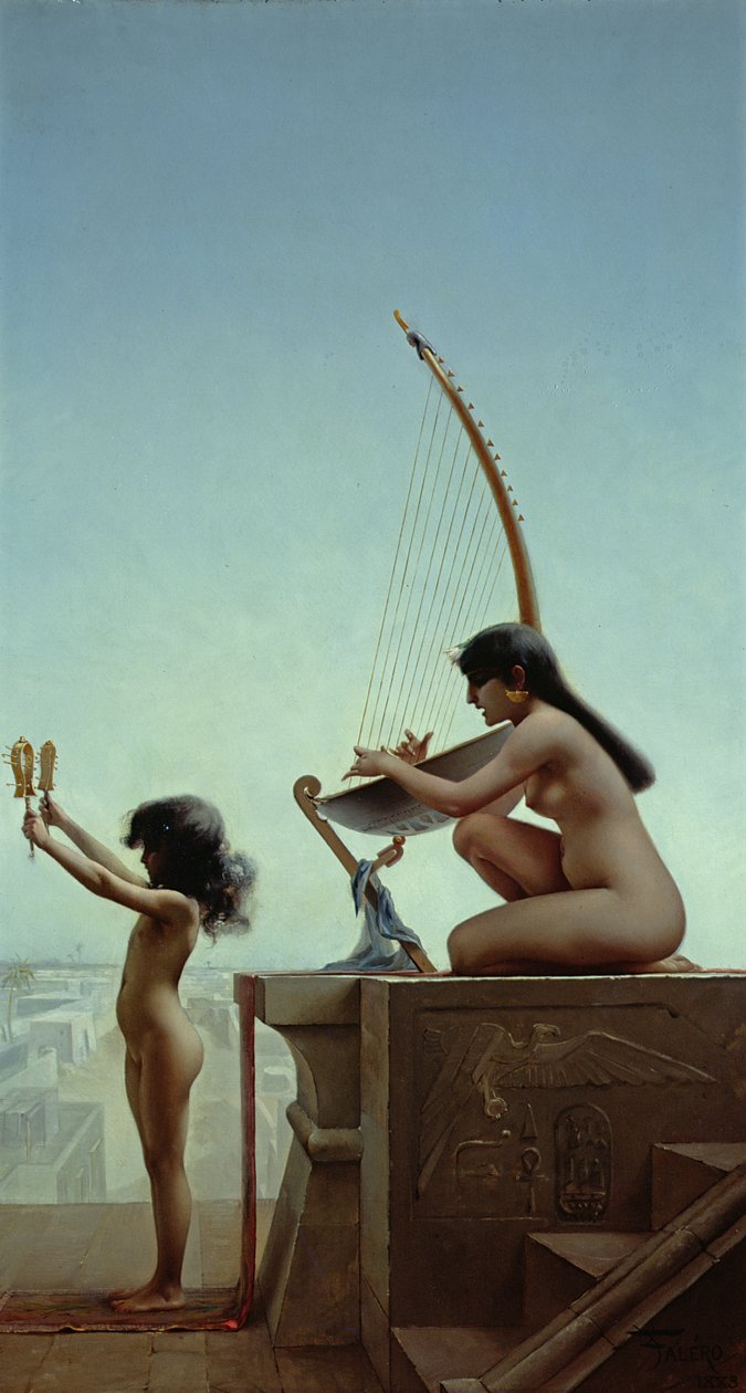 Mystiske velsignelser, 1883 af Luis Riccardo Falero